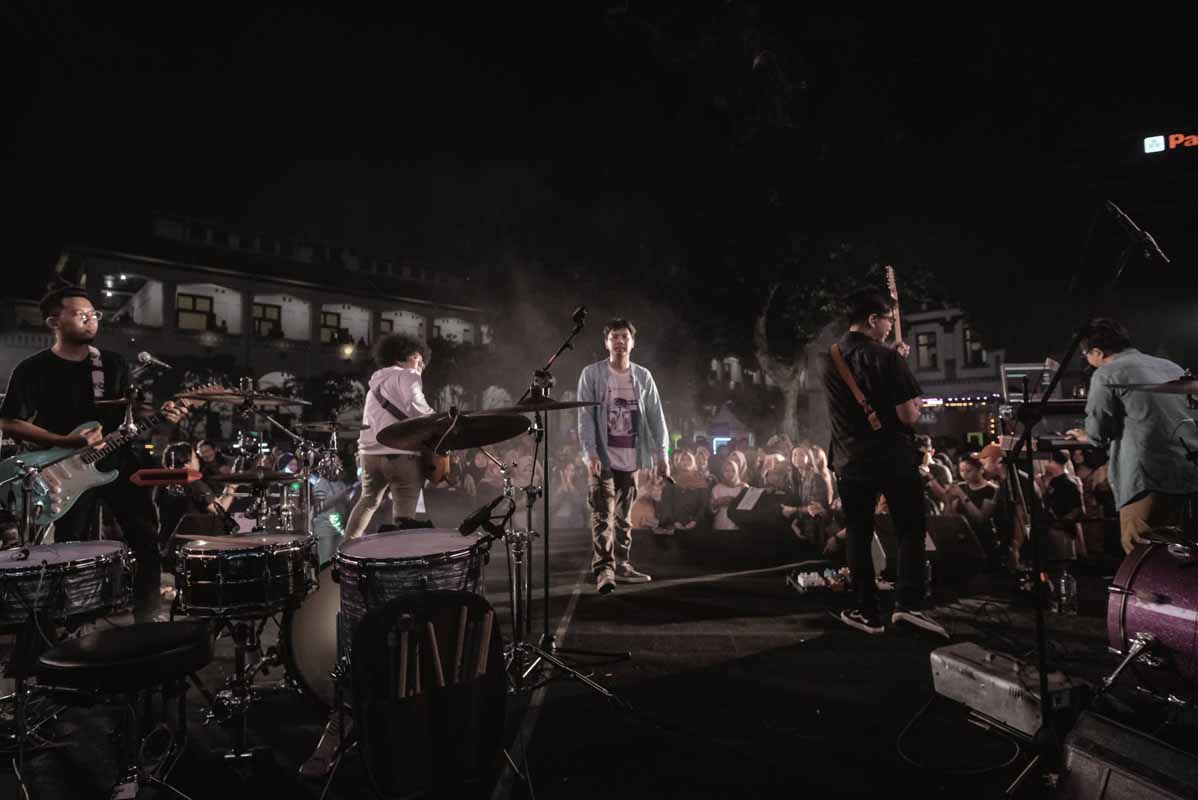 Totalitas GME ketika manggung di Semarang